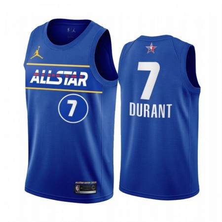 Maillot Basket Brooklyn Nets Kevin Durant 7 2021 All-Star Jordan Brand Bleu Swingman - Homme